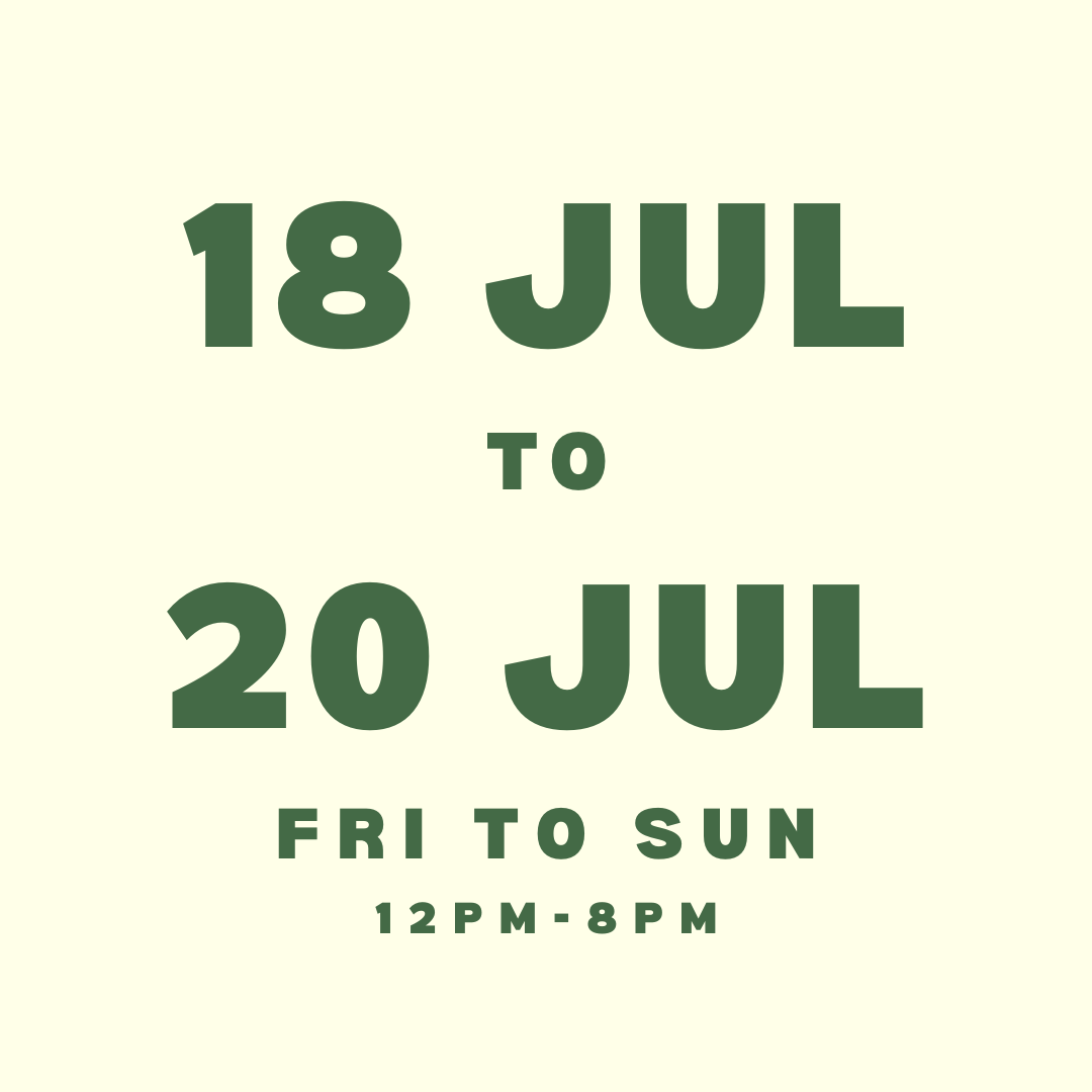 WEEKEND Booth | 18 Jul - 20 Jul 2025