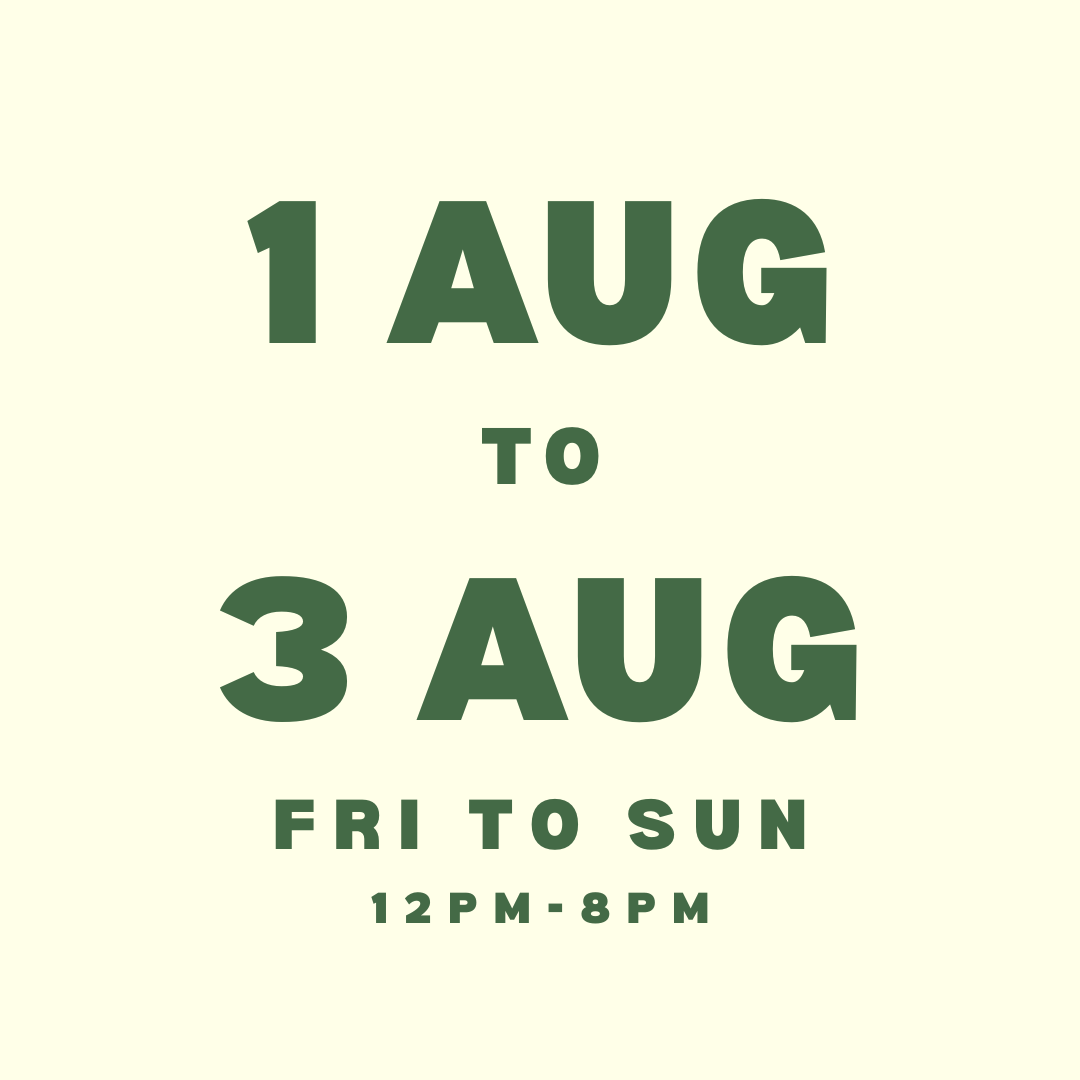 WEEKEND Booth | 1 Aug - 3 Aug 2025